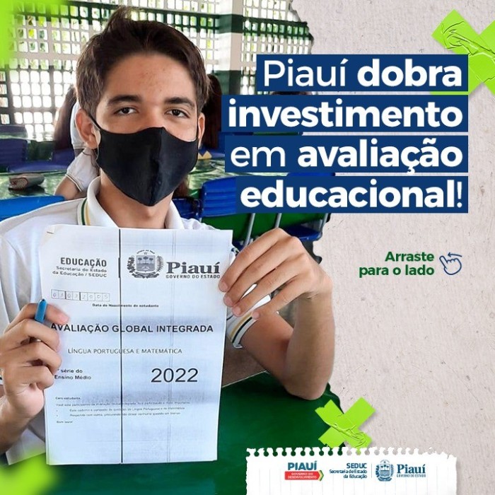 Piauí amplia investimento em avaliação educacional