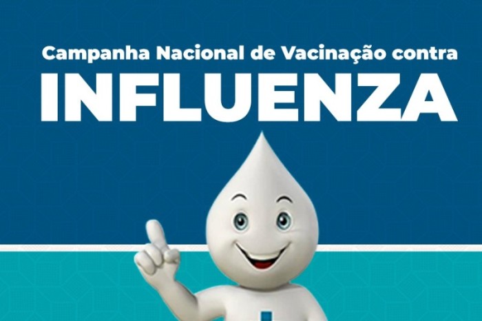 Vacinação contra Influenza de segunda a quarta-feira para 60 anos ou mais e trabalhadores da Saúde