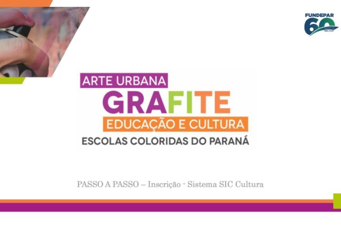 Manual simplificado orienta processo de inscrição no edital Escolas Coloridas
