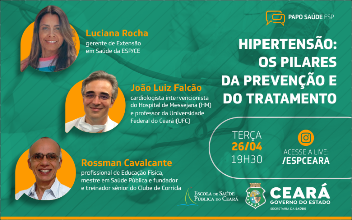 Enfrentamento à hipertensão: Papo Saúde elenca pilares da prevenção e do tratamento da doença arterial