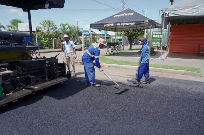 Licitação aberta visa aquisição de materiais para serviço de pavimentação em Lucas do Rio Verde