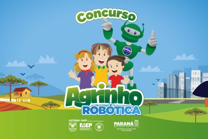 Concurso Agrinho premiará projetos de robótica desenvolvidos por alunos da rede estadual