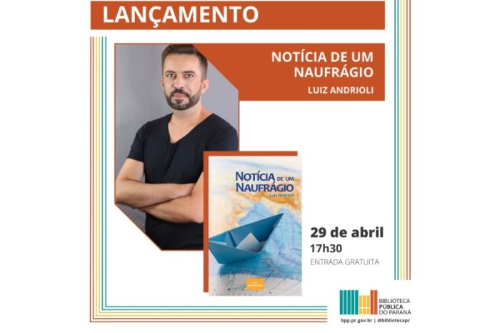 Luiz Andrioli lança o livro 