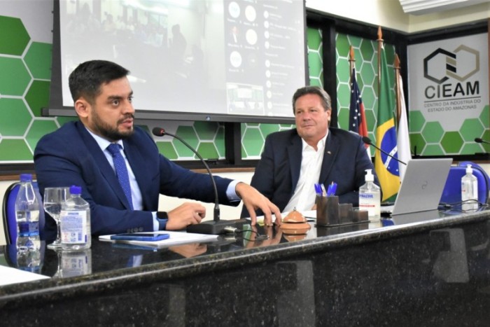 Sedecti e UEA participam da 283ª Reunião Ordinária de Diretoria do Centro da Indústria do Amazonas