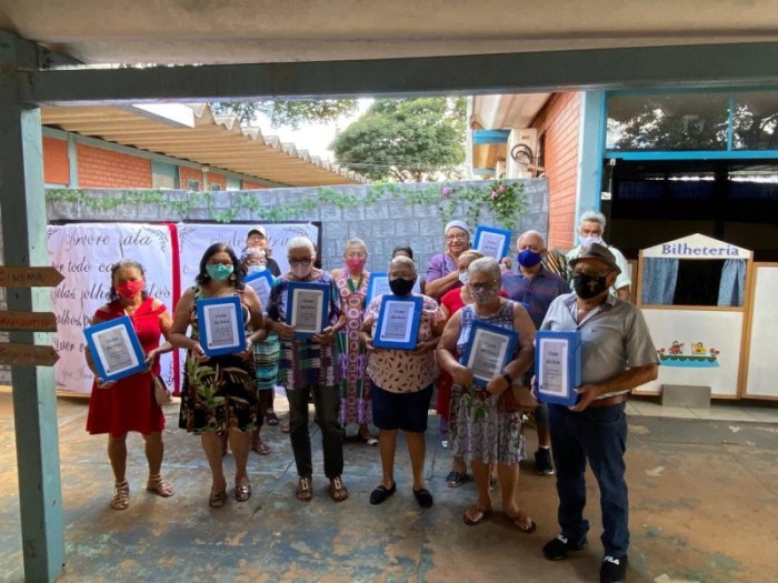 Idosos participam de sarau no Centro de Convivência de Brazlândia