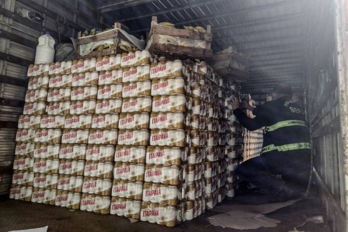 Sefa apreende carga com mais de 30.000 cervejas e outras bebidas em Dom Eliseu 