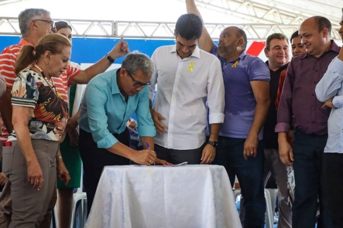 Castanhal recebe novos 20 km de pavimentação asfáltica e reconstrução do mercado central