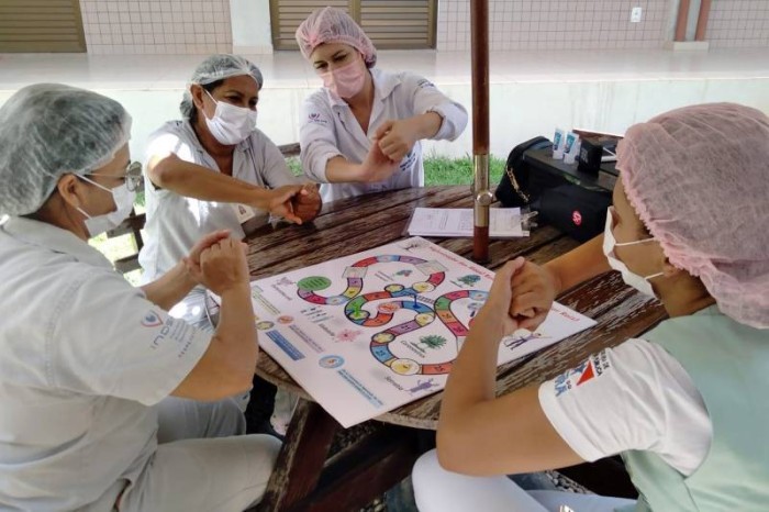 Ação de educação em saúde, no HGT, visa a segurança dos usuários e do ambiente hospitalar
