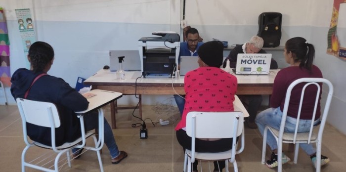 Secretaria Municipal de Desenvolvimento Social realiza ação comunitária no povoado de Rancho Alegre