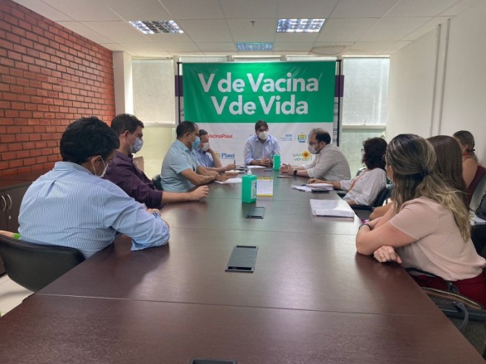 Sesapi realiza reunião com a FMS para discutir aumento de casos da Covid-19