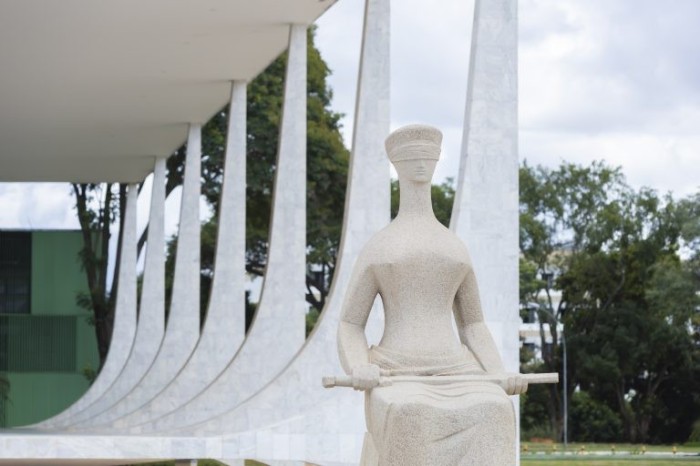 Prédio do STF, em Brasília: salário de ministros do STF é o o teto do funcionalismo - (Foto: Depositphotos)