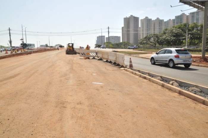 Concluída a pavimentação na ligação entre Túnel de Taguatinga e EPTG