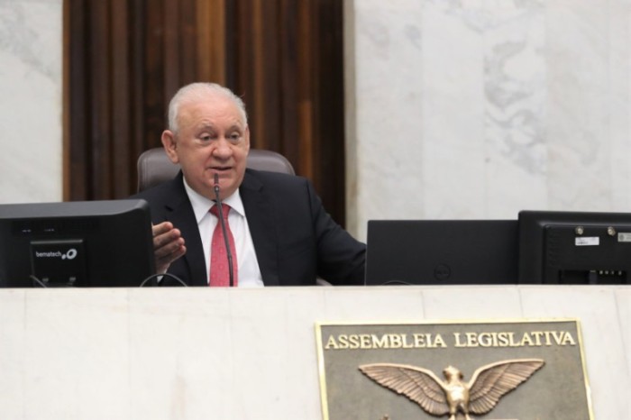 Deputado Ademar Traiano (PSD), presidente da Assembleia Legislativa do Paraná. / Créditos: Dálie Felberg/Alep