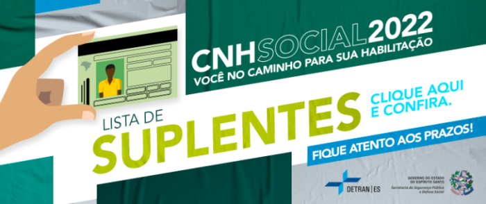 CNH Social: prazo de matrícula dos suplentes termina na quarta-feira (02)