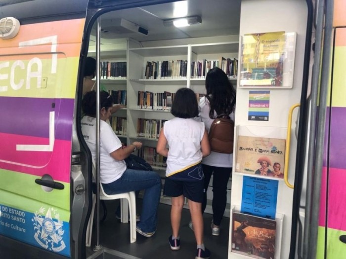 Bib Móvel: veja a agenda do setor itinerante da Biblioteca Pública do Espírito Santo