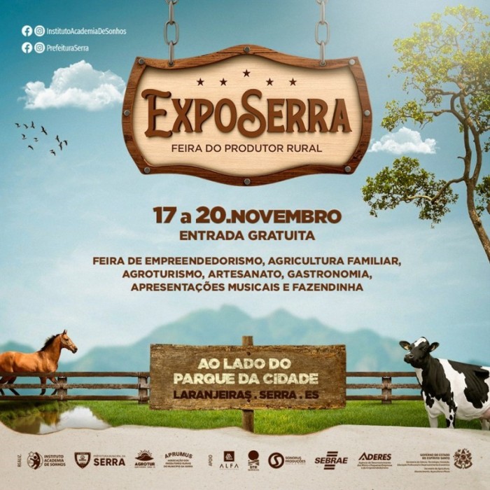 Parque da Cidade na Serra recebe Feira do Produtor Rural