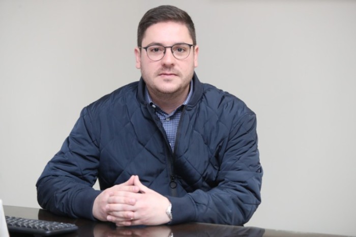 Matheus Vermelho (PP) é mais um estreante na Assembleia Legislativa. / Créditos: Orlando Kissner/Alep