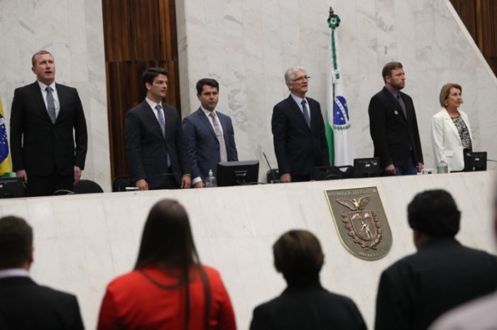 A homenagem é um reconhecimento aos trabalhos que são realizados pela empresa, que tem economia mista e é vinculada ao sistema da Secretaria de Estado da Agricultura e do Abastecimento do Paraná. / Créditos: Orlando Kissner/Alep