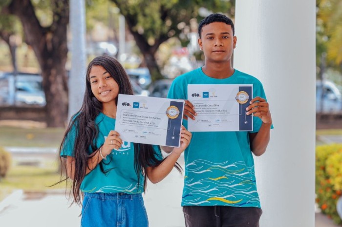 Projeto oferece a alunos piauienses formação na área de tecnologia