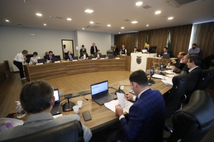Reunião aconteceu na manhã desta quinta-feira (24). / Créditos: Orlando Kissner/Alep