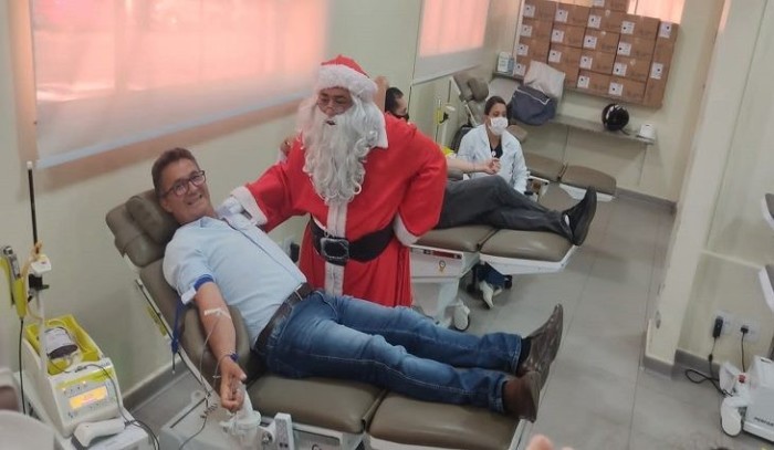 Dia de Festa: Em comemoração ao Dia Nacional do Doador de Sangue, Hemosul recebe e distribui mimos aos doadores