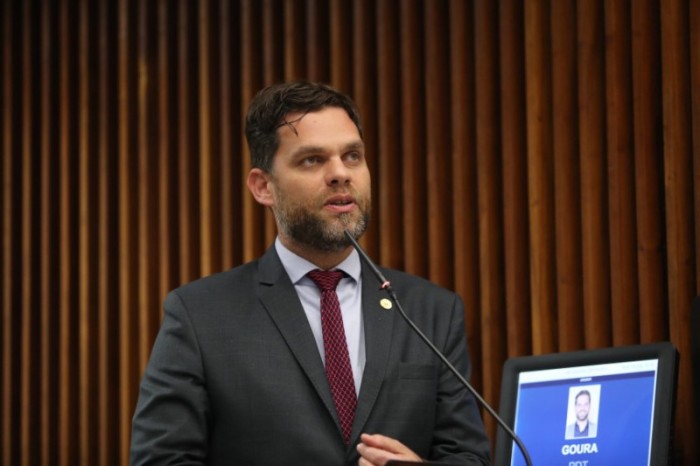 Deputado Goura (PDT), presidente da Comissão de Ecologia, Meio Ambiente e Proteção aos Animais da Assembleia Legislativa do Paraná. / Créditos: Orlando Kissner/Alep