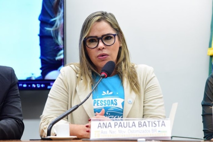 Ana Paula criticou a falta de acolhimento no SUS - (Foto: Cleia Viana/ Câmara dos Deputados.)