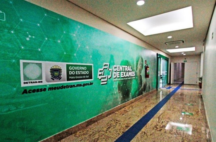Atendimento na agência do Detran-MS no Pátio Central continua suspenso nesta quinta e sexta-feira