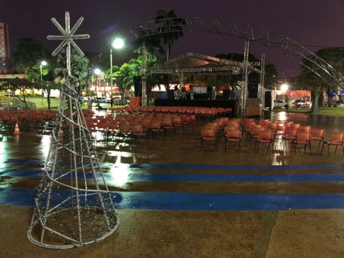Lançamento do “Dourados Brilha” é transferido para domingo por conta da chuva
