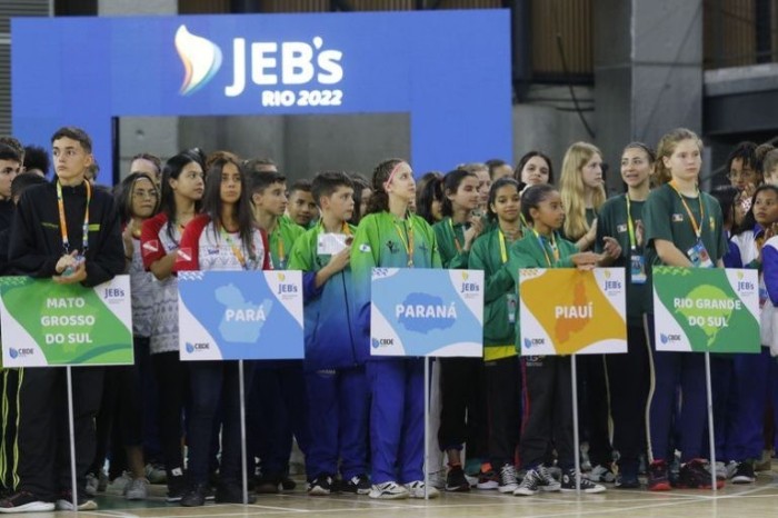 Abertura dos Jogos Escolares Brasileiros de 2022 - (Foto: Fernando Frazão / Agência Brasil)