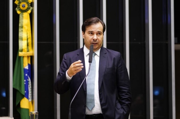 Rodrigo Maia se despede da Câmara em discurso na tribuna do Plenário - (Foto: Pablo Valadares/Câmara dos Deputados)