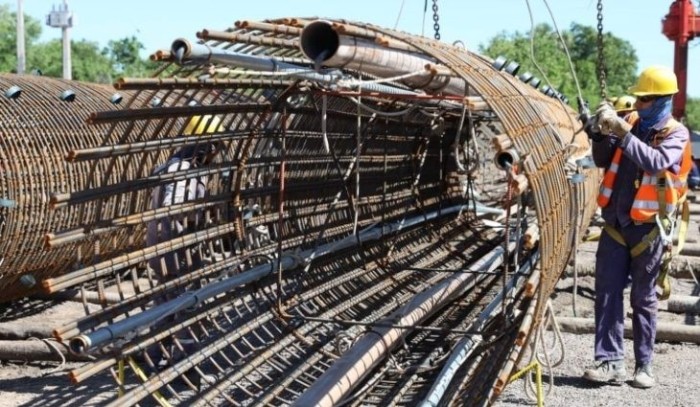 Obras da ponte da Rota Bioceânica avançam e trabalho chega a 13% do cronograma