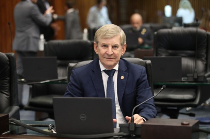 Deputado Elio Rusch (União). / Créditos: Dálie Felberg/Alep