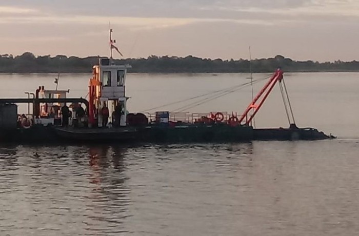 Para melhorar escoamento da produção regional, rio Paraguai passa por dragagem