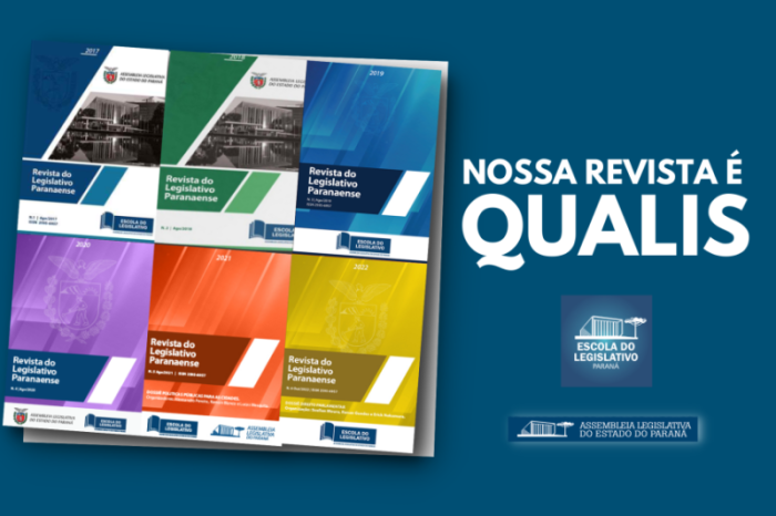 Revista do Legislativo é certificada pelo Qualis. / Créditos: Arte: Vanderson Luiz