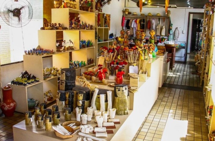 Com restauro da Casa do Artesão, peças de artesanato podem ser encontradas na Morada dos Baís