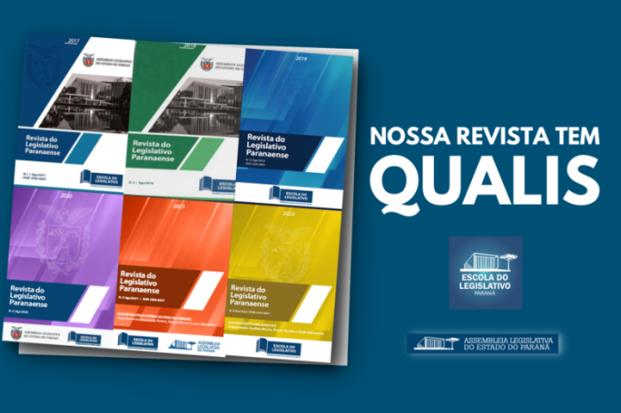 Revista do Legislativo é certificada pelo Qualis. / Créditos: Arte: Vanderson Luiz
