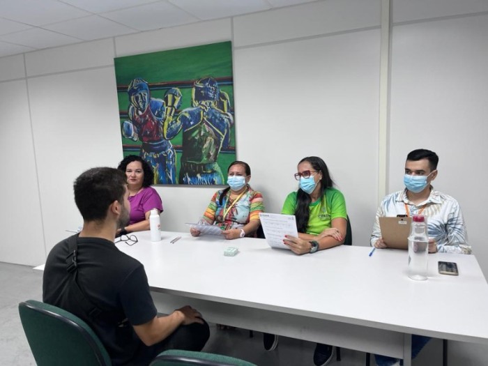 Sejuv realiza entrevistas para a seleção dos candidatos da concessão da Bolsa Monitoramento do Programa Ceará Atleta