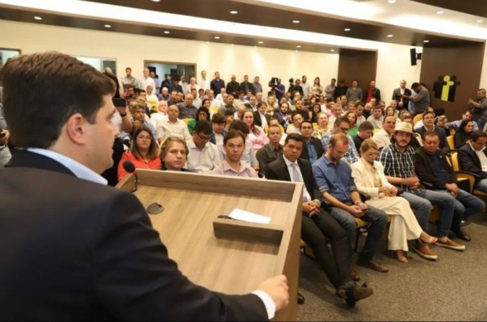Alan Guedes participa de posse da diretoria da Assomasul