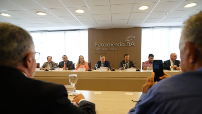 Ministra do Turismo participa da Fecomércio Bahia. Crédito: Roberto Castro/MTur