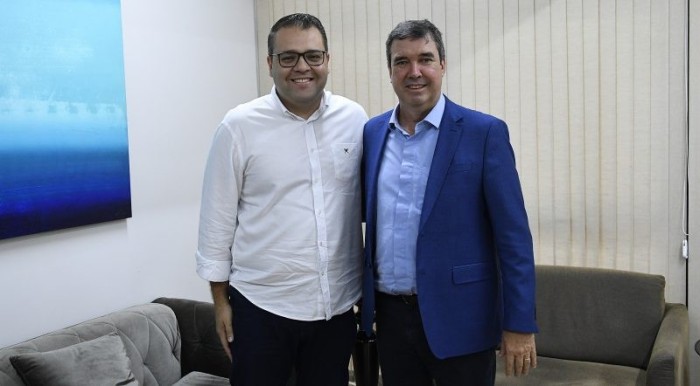 Alan Guedes alinha novos investimentos para Dourados em reunião com Riedel