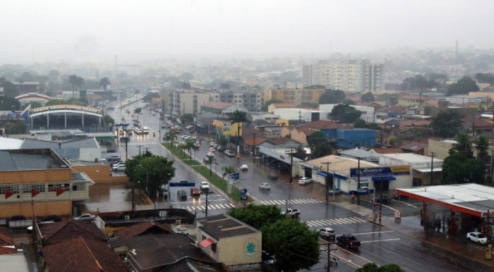 Quarta-feira tem previsão de chuva forte em diversas regiões do Estado