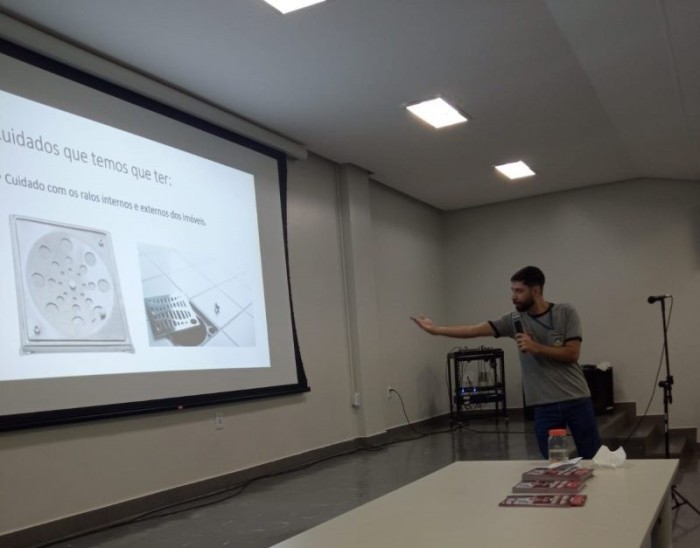 CCZ realiza palestra sobre ações preventivas no Hospital Universitário
