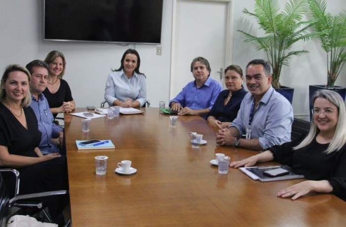 Secretário de Governo discute parcerias na área da saúde com prefeita da Capital