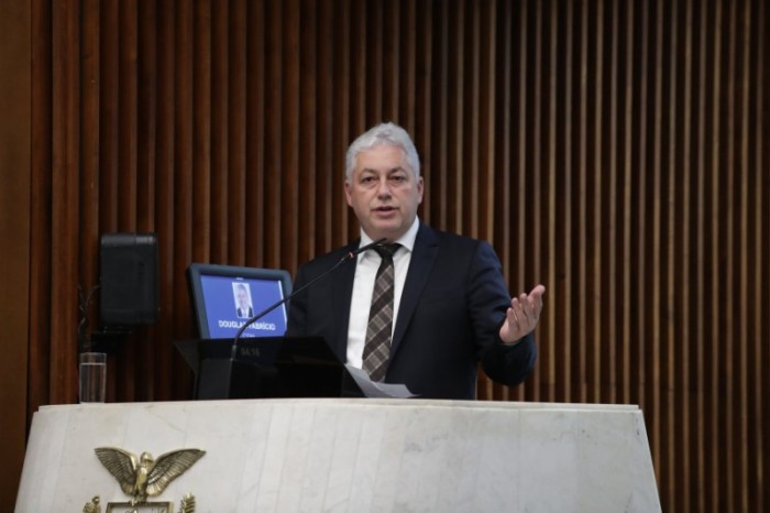 “Agradeço a confiança dos meus pares deputados por me indicarem para a presidência desta tão importante comissão da Assembleia”, destacou o parlamentar. / Créditos: Dálie Felberg/Alep