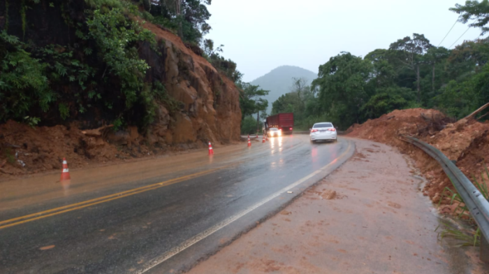 Boletim: situação das chuvas no litoral paulista (21/2, 19h)