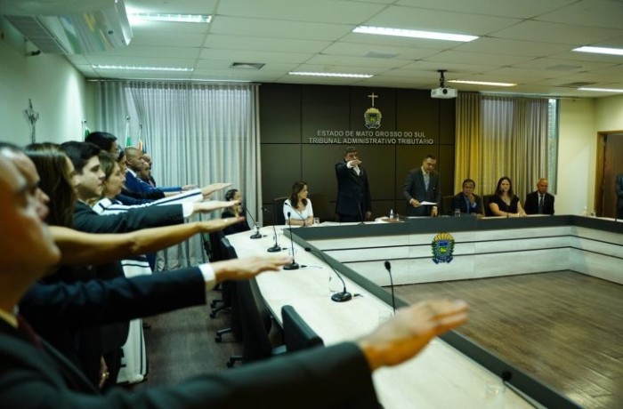 Representantes do fisco e sociedade civil tomam posse no tribunal administrativo tributário