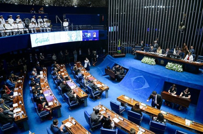Quatro pessoas e uma instituição foram agraciadas - Pedro França/Agência Senado