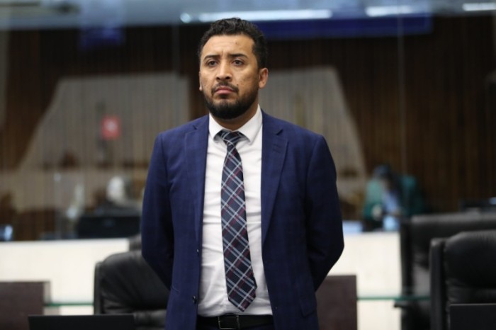 O presidente da Comissão de Segurança Pública da Casa, deputado Soldado Adriano José (PP). / Créditos: Valdir Amaral/Alep