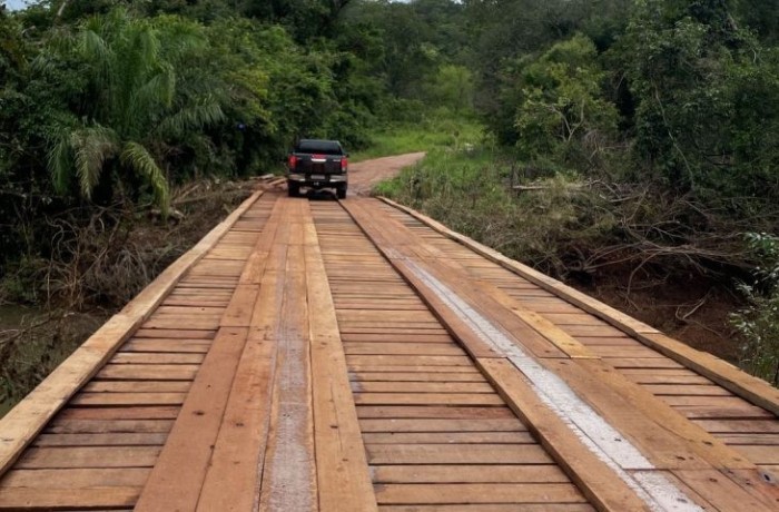 Estado termina manutenção em ponte sobre o Rio Perdido e tráfego de veículos está liberado